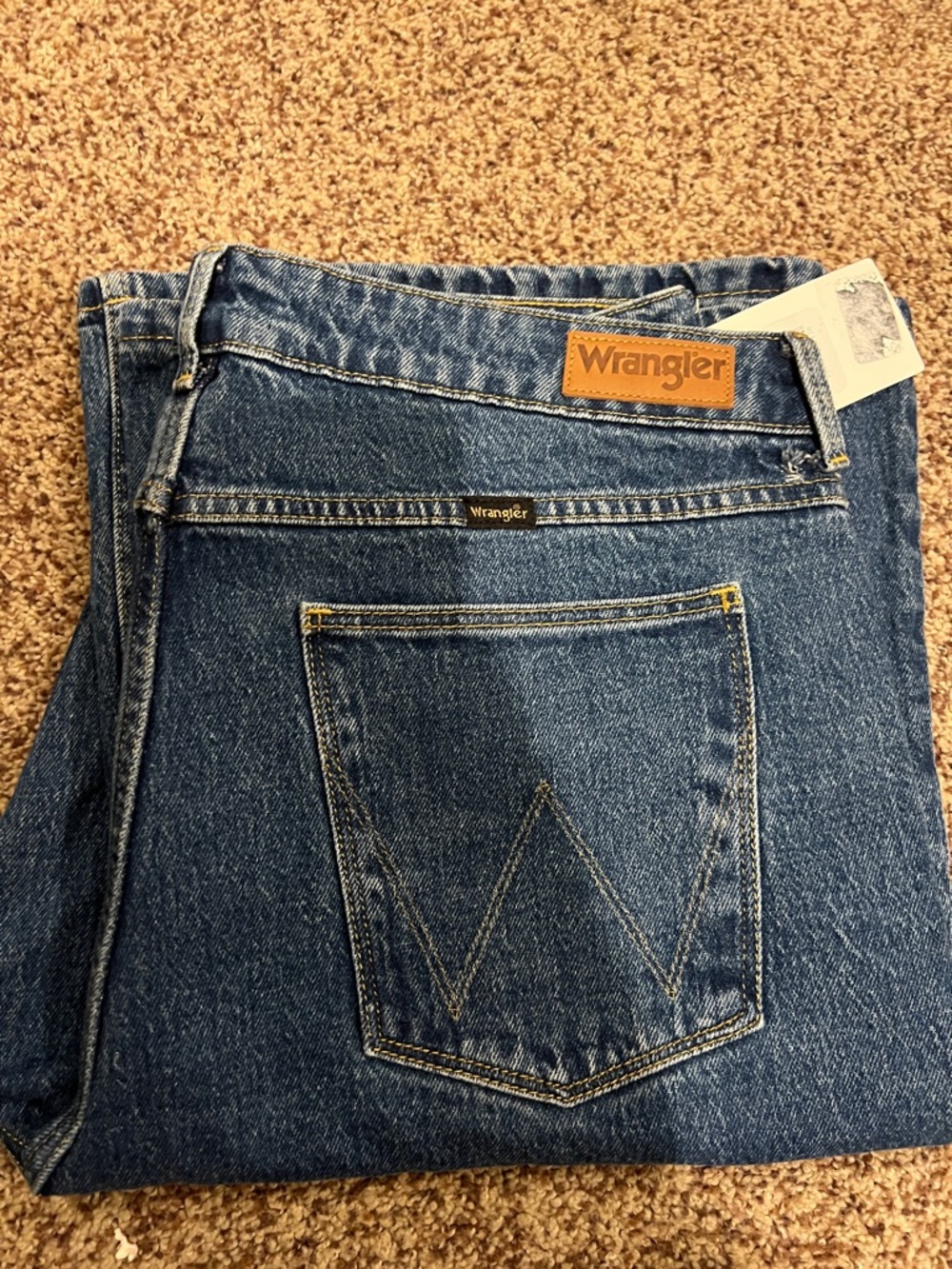 Wrangler high rise fierce flare jeans NWT